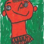 Dasha (4 años), dibujado por Nadir (5 años)