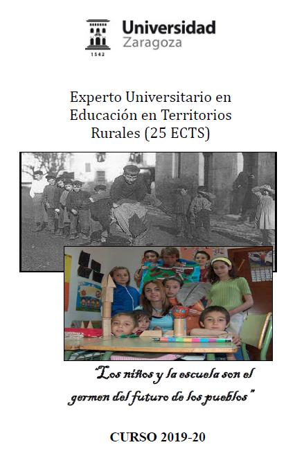 La Universidad de Zaragoza ofrece nuevamente el título propio de educación rural