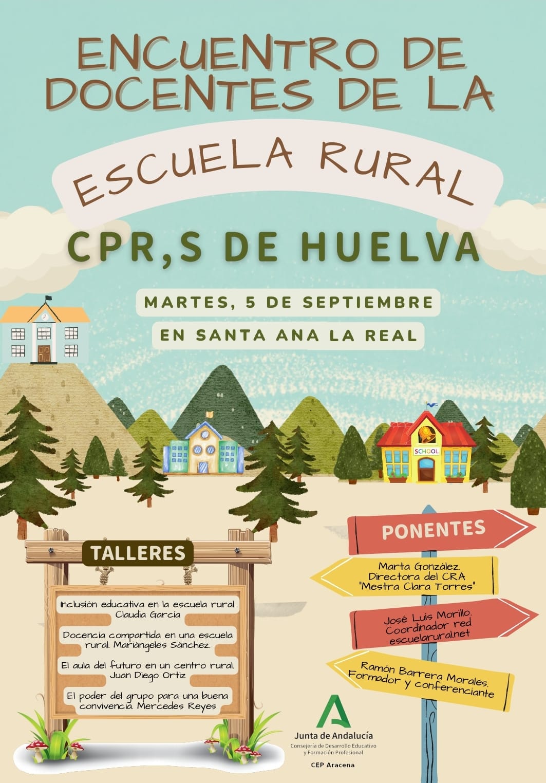 Encuentro de docentes de la escuela rural. CPRs de Huelva