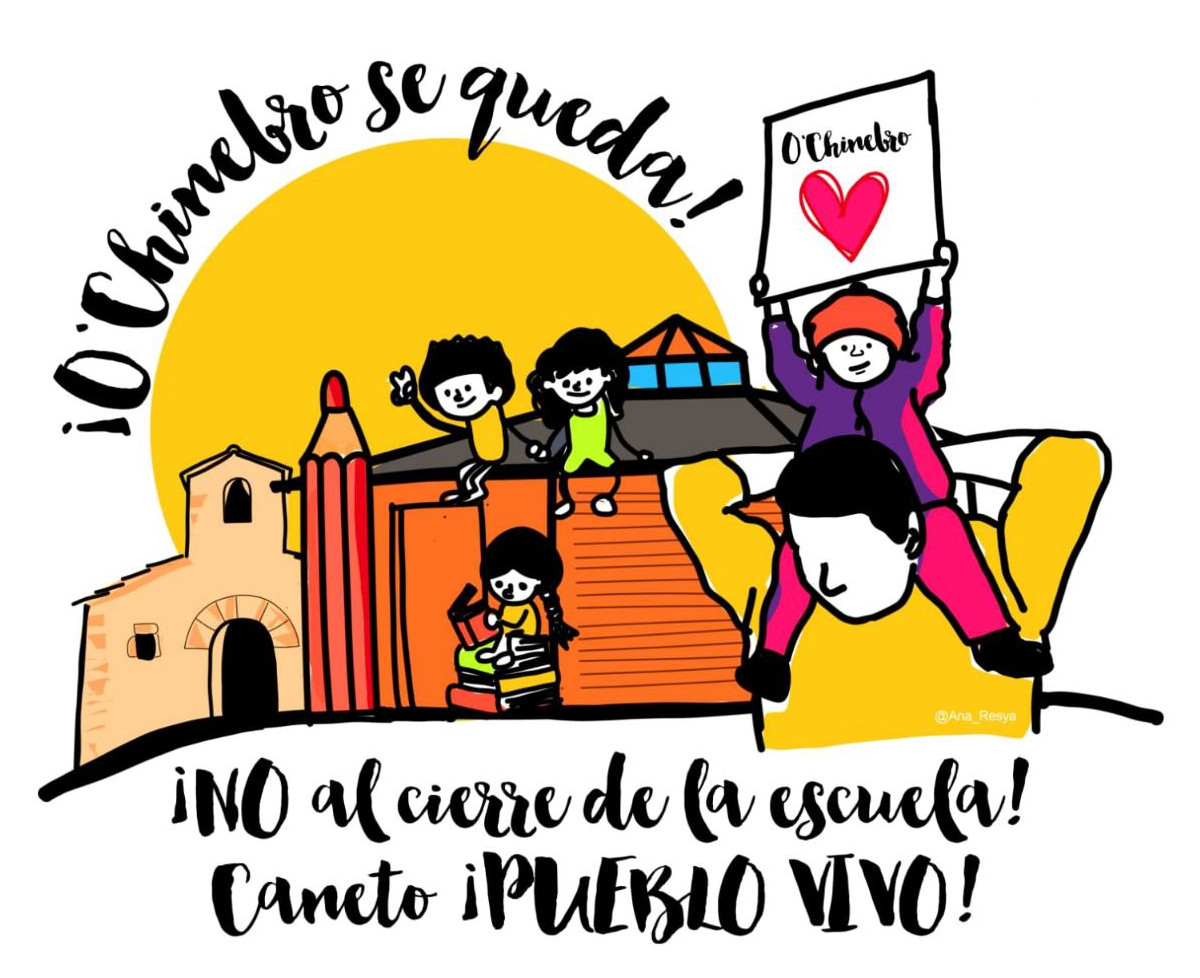 Año nuevo y el Gobierno de Aragón mantiene desescolarizados niños y niñas de la escuela rural