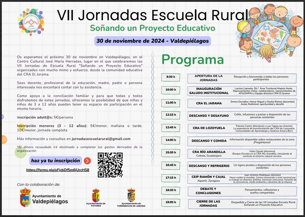 VII Jornadas Escuela Rural. Soñando un proyecto educativo